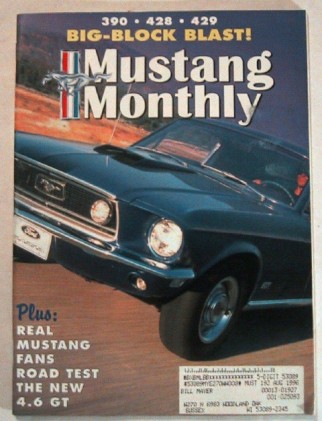 MUSTANG MONTHLY 1995 DEC - BIG BLOCKS, KENNY BROWN